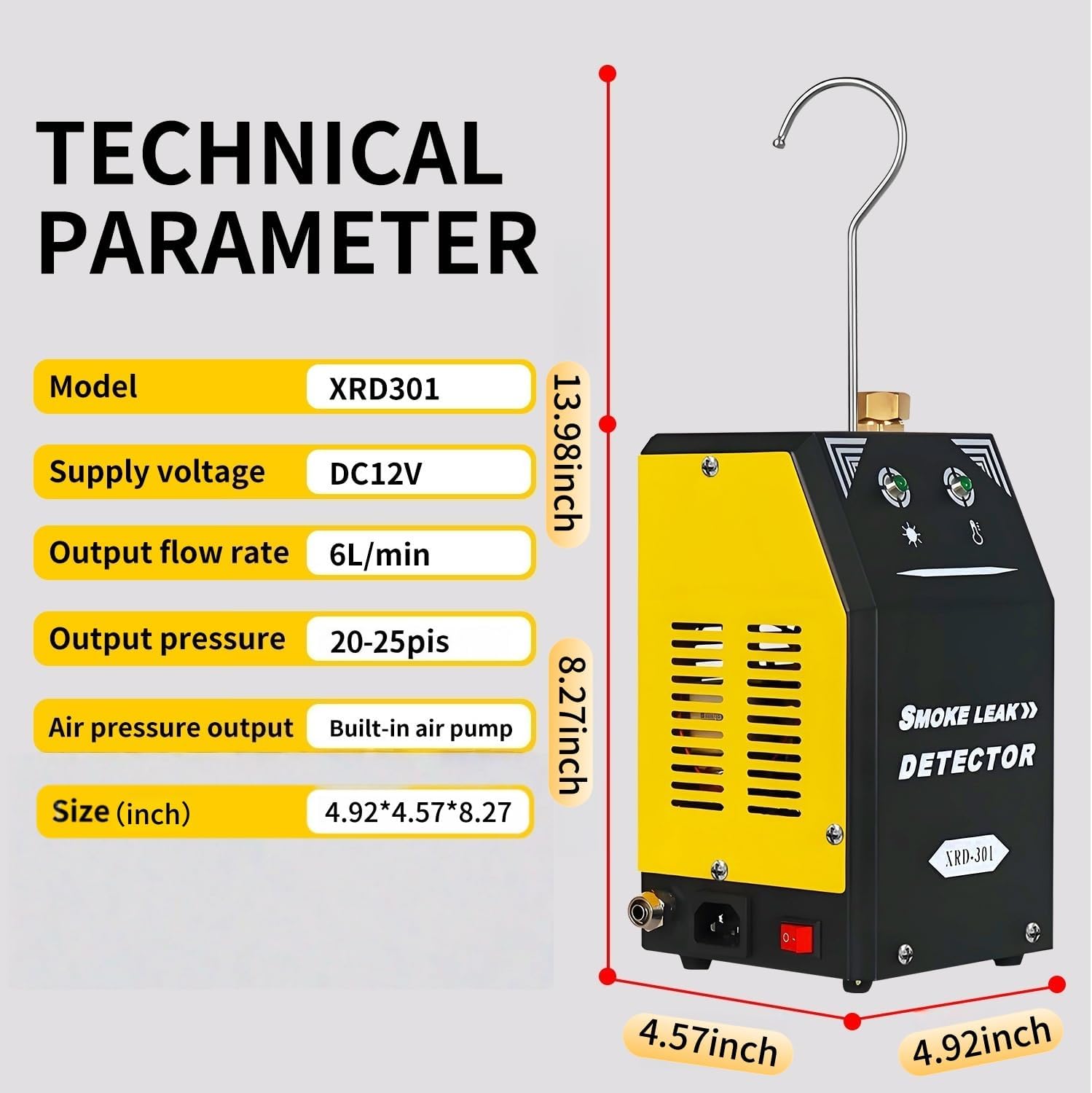 Generator dymu olejowego do wy – Smoke Leak Detector recenzja i cena